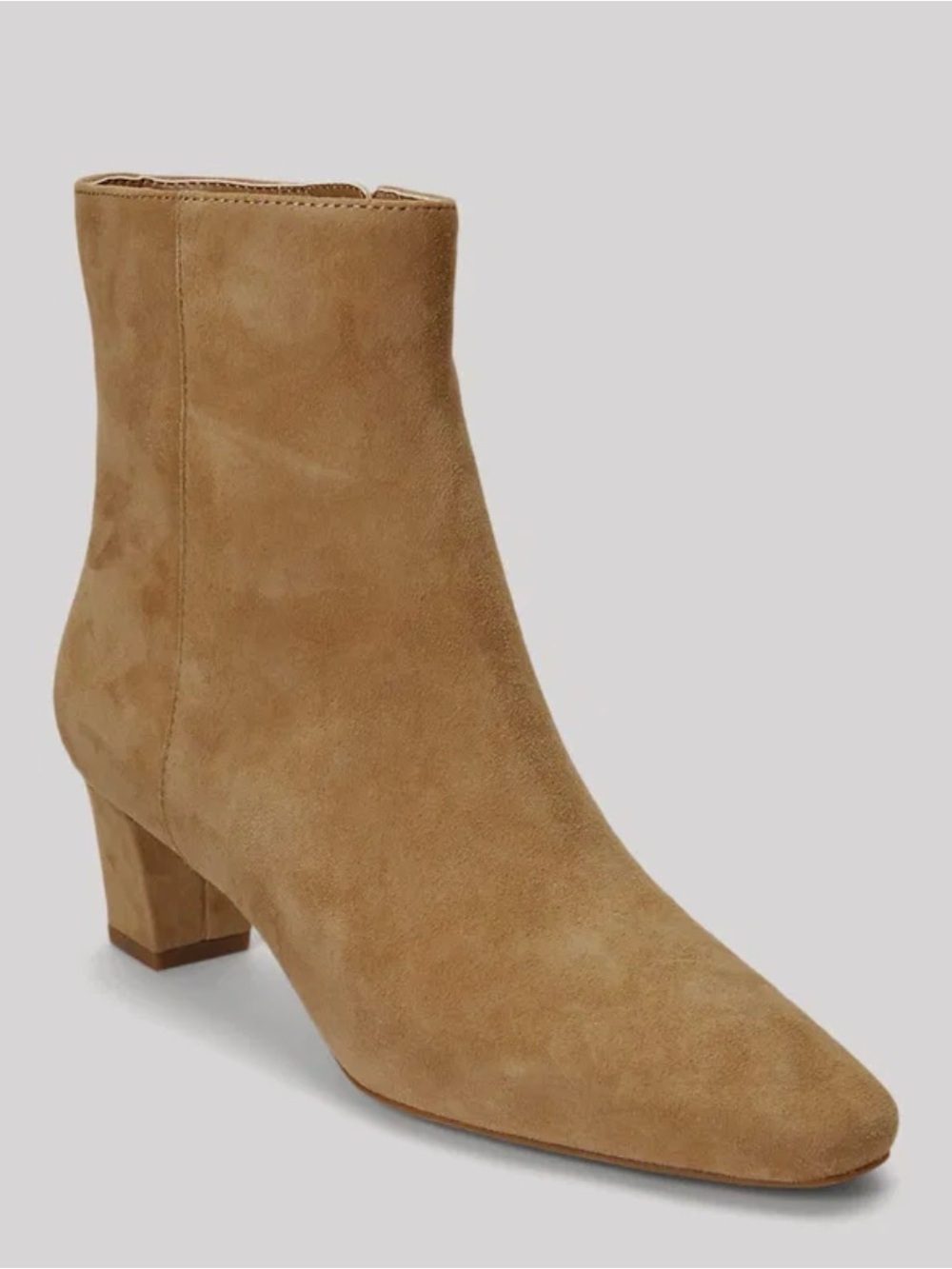 Willa Suede Bootie by Lauren Ralph Lauren.